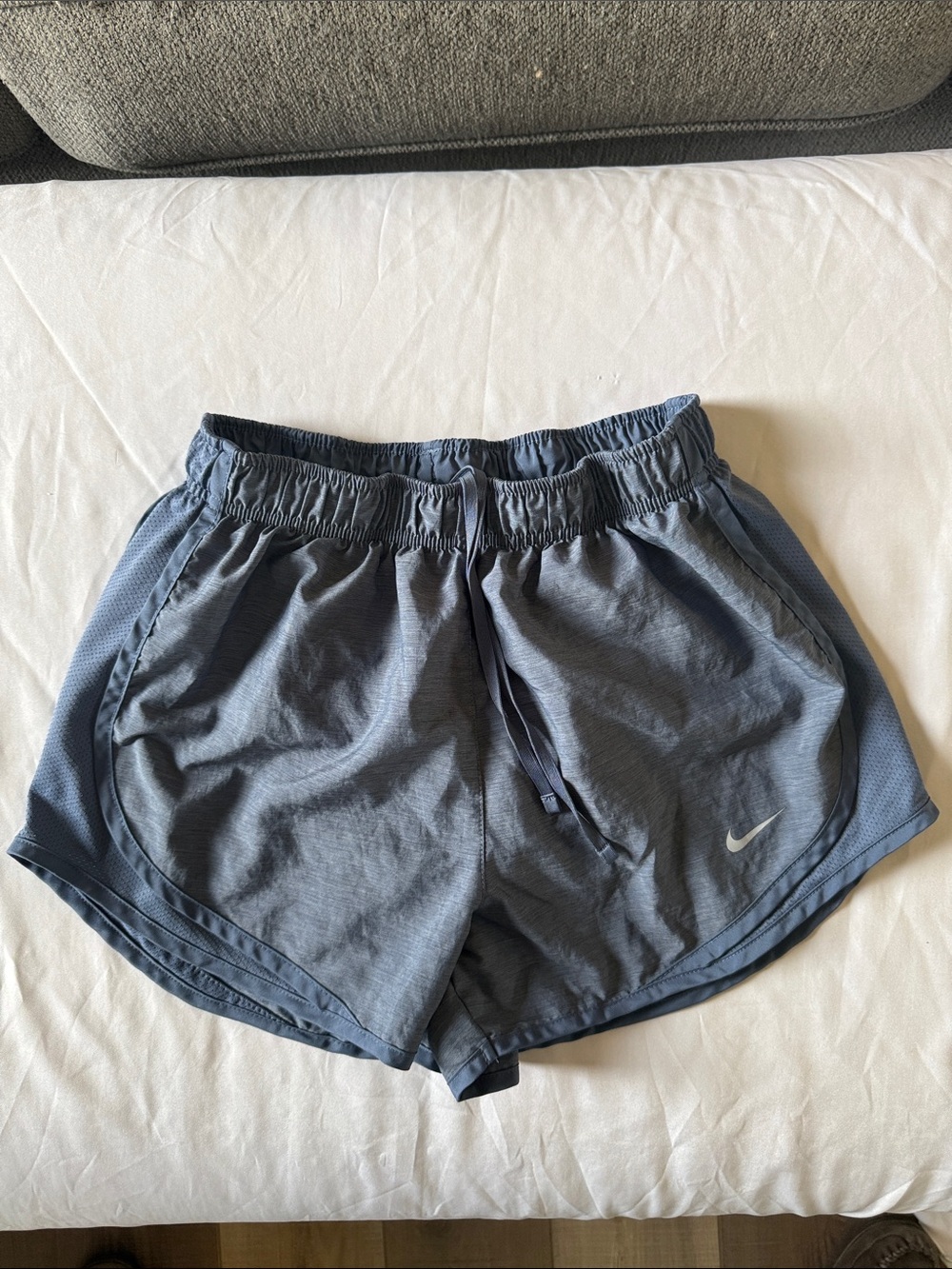 Nike Women's Slate Blue Athletic Running Shorts